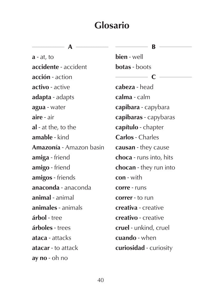 Agua tóxica - Level 1 - Spanish