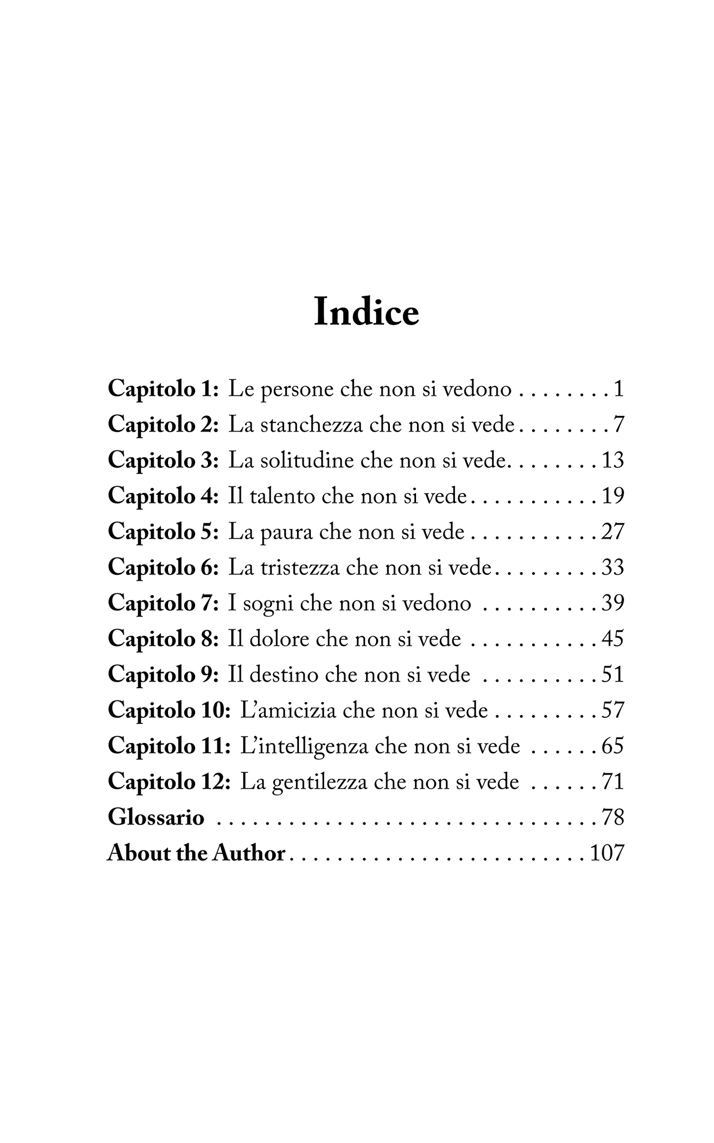 Quello che non si vede - Level 3 - Italian