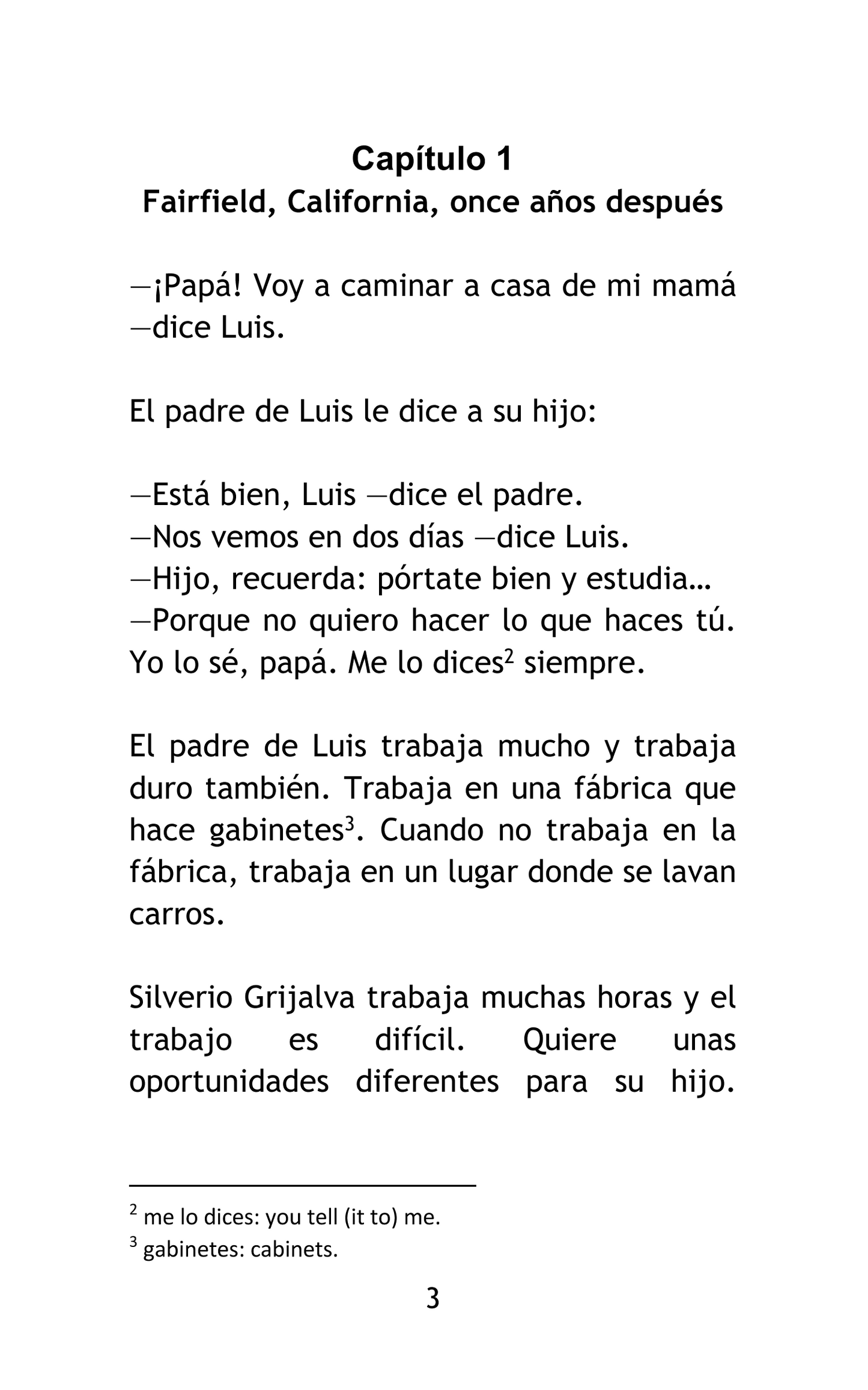 LUIS, un soñador - Level 2 - Spanish