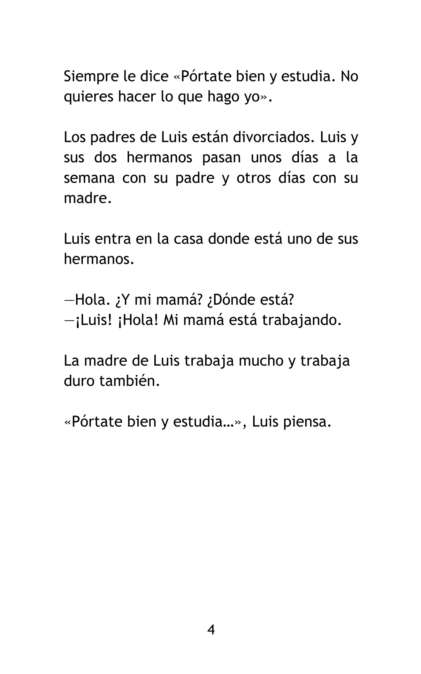 LUIS, un soñador - Level 2 - Spanish