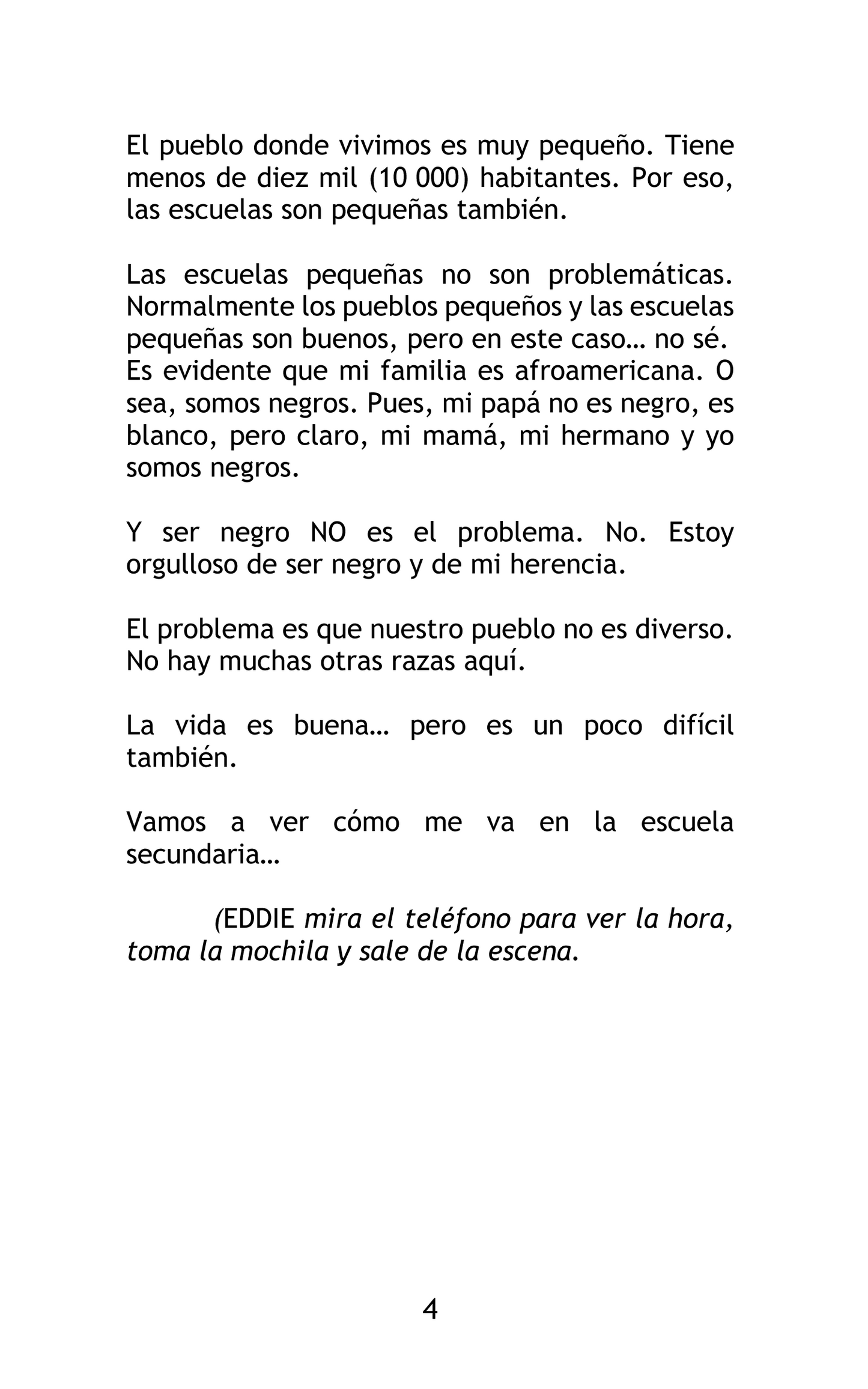 El pueblo - Level 4 - Spanish