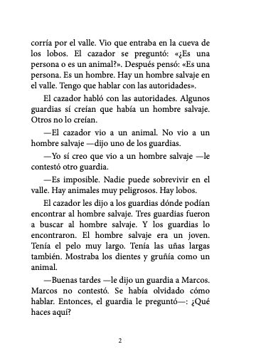 Alma de lobo - Level 3 - Spanish