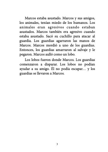 Alma de lobo - Level 3 - Spanish