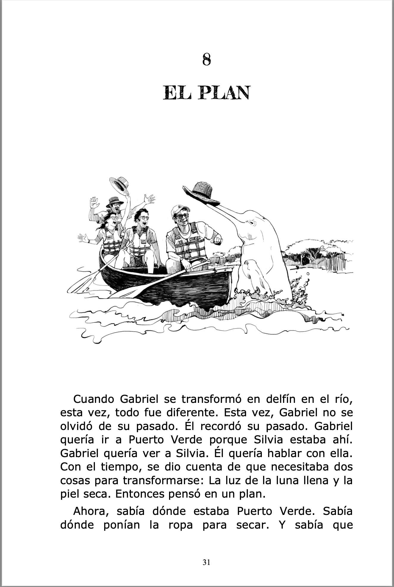 El delfín mágico de la Amazonía - Level 3 - Spanish