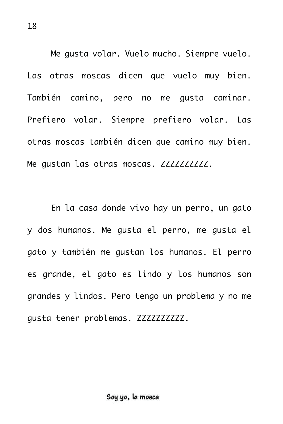Soy yo, la mosca - Level 1 - Spanish