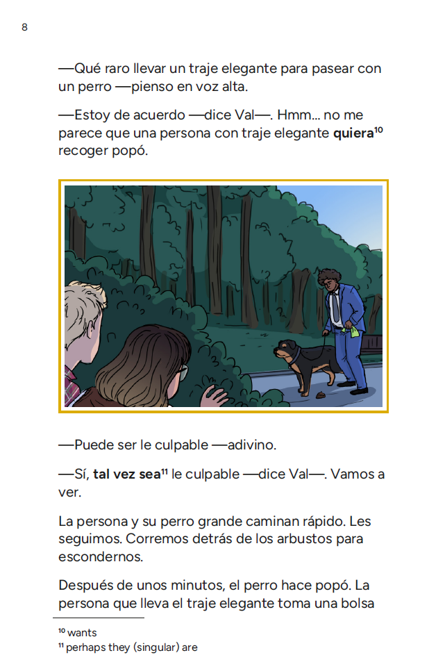 El pequeño y apestoso misterio del parque - Level 2 - Spanish