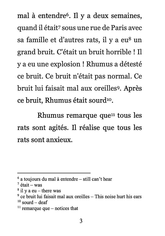 Rhumus se cache à Paris - Level 1 - French