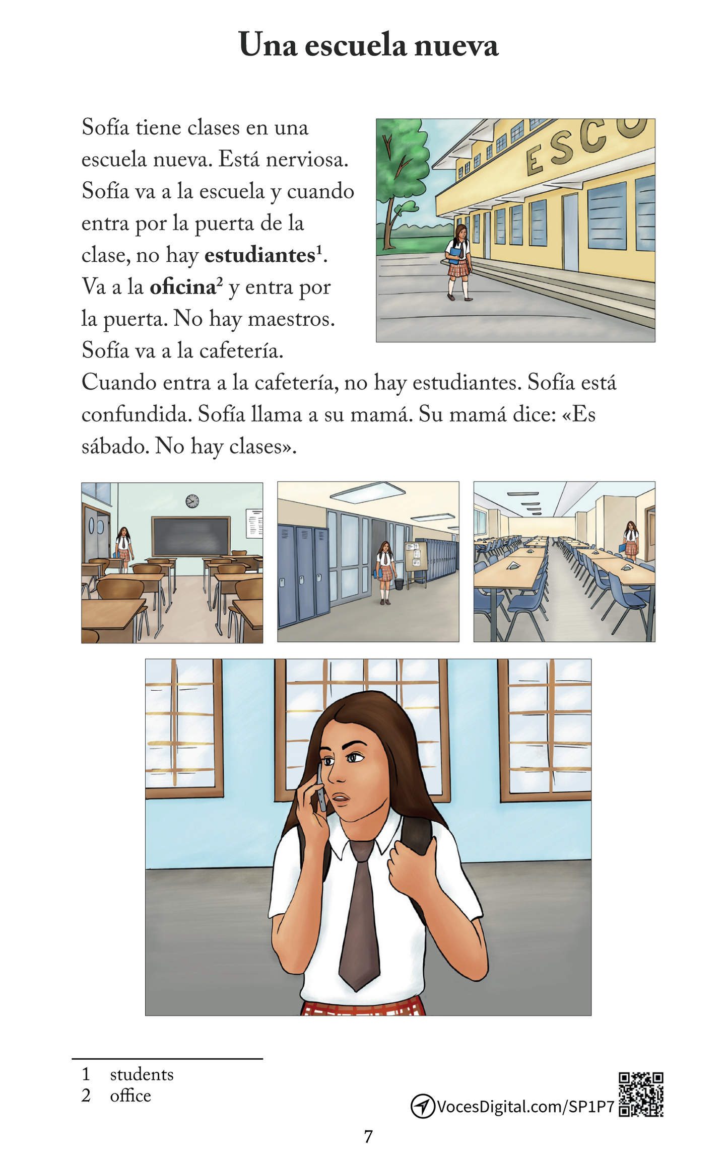 Nuestro mundo: Level 1 Short Story Collection