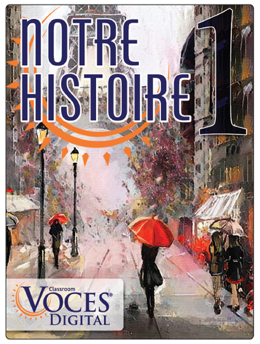 Notre histoire 1 - Print Edition