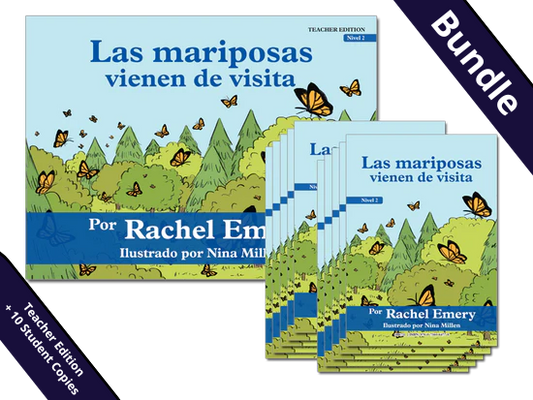 Las mariposas vienen de visita - Level 2 - Spanish