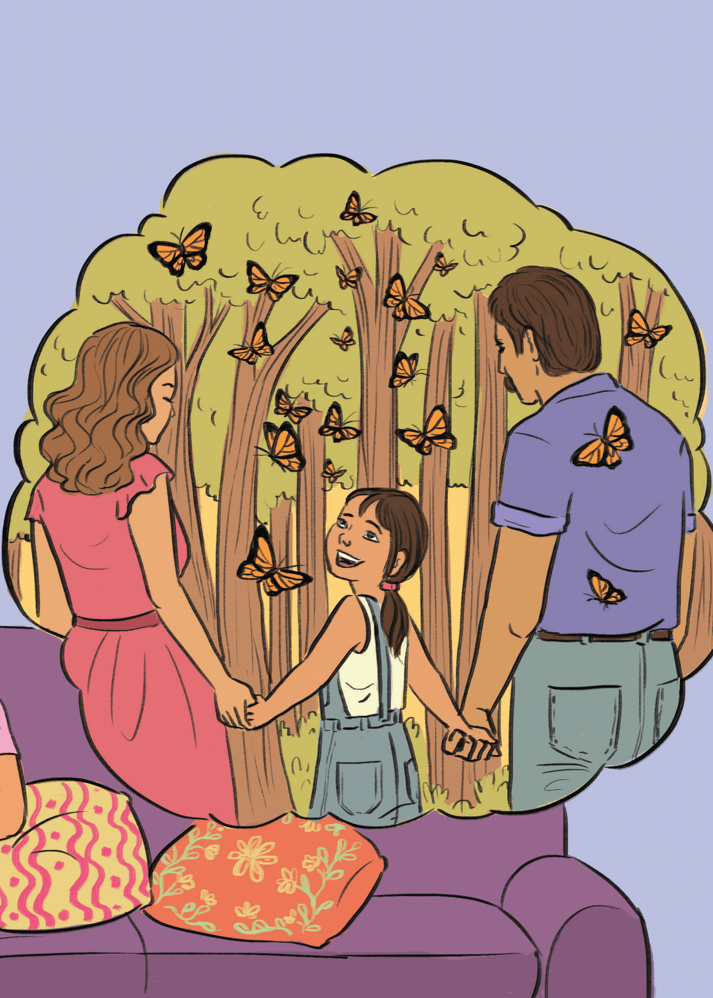 Las mariposas vienen de visita - Level 1 - Spanish