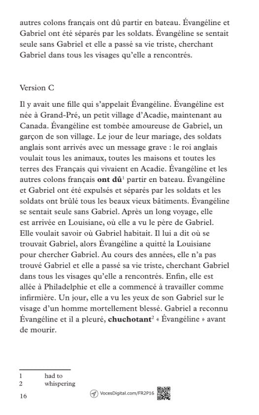 Notre monde: Level 2 Short Story Collection