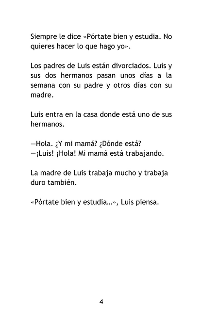 LUIS, un soñador - Level 2 - Spanish