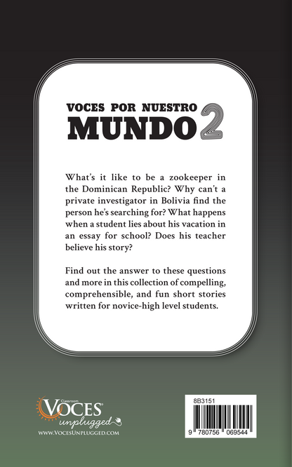 Voces por nuestro mundo 2 - Short Story Collection