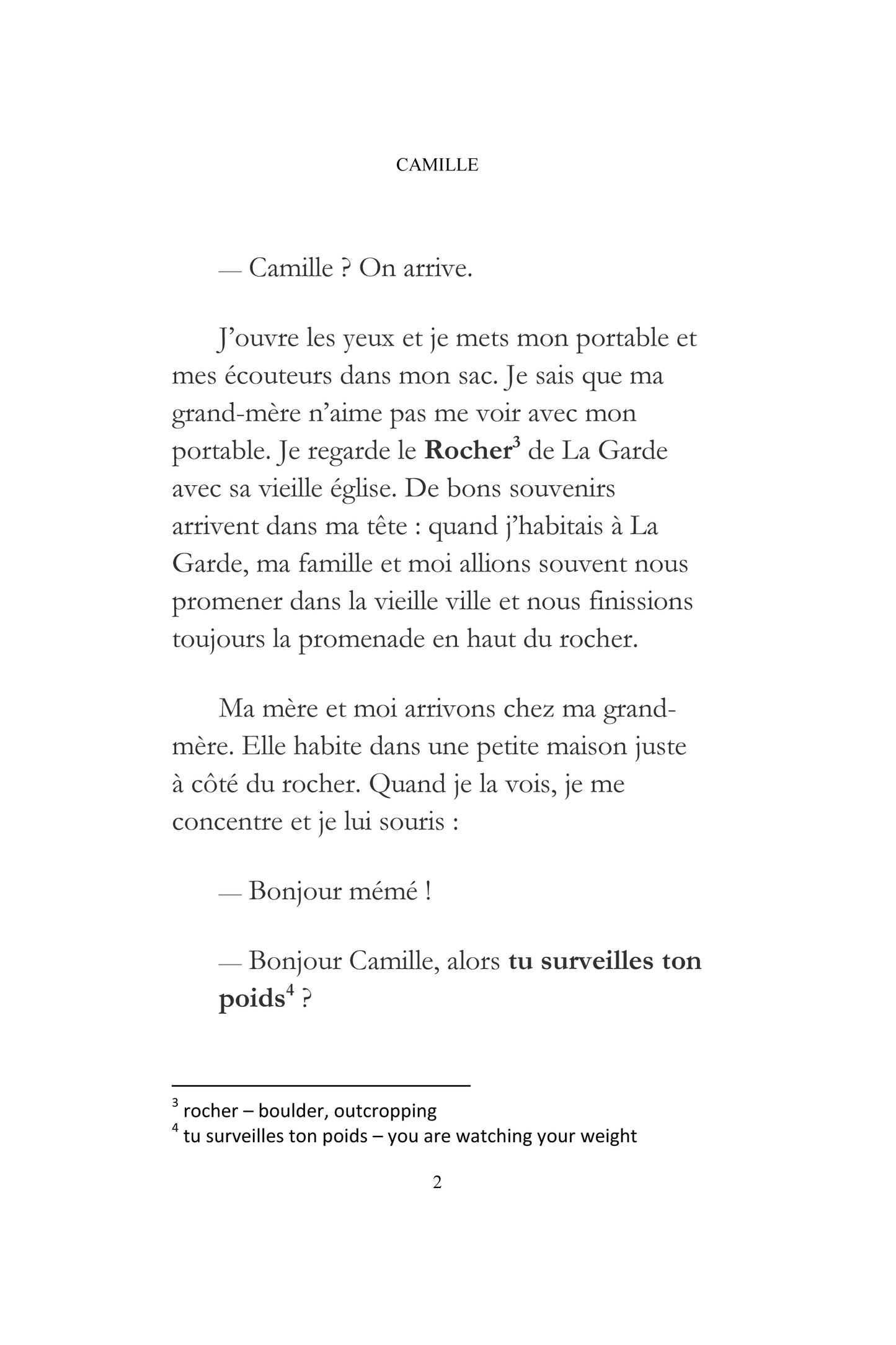 Camille : Le Studio de Danse - Level 2 - French