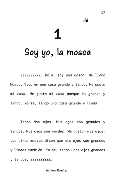 Soy yo, la mosca - Level 1 - Spanish