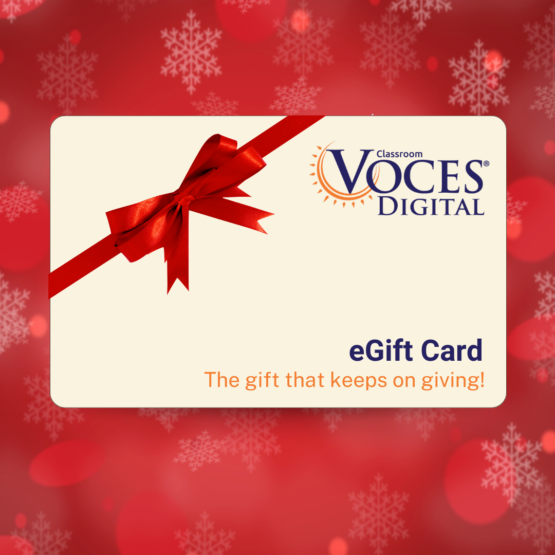 Voces Digital eGift Card