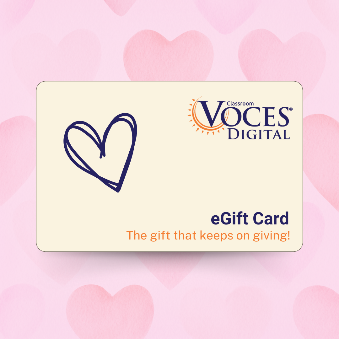 Voces Digital eGift Card