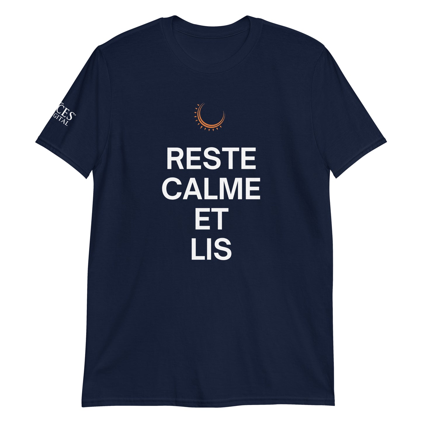 French "Keep Calm and Read" T-Shirt