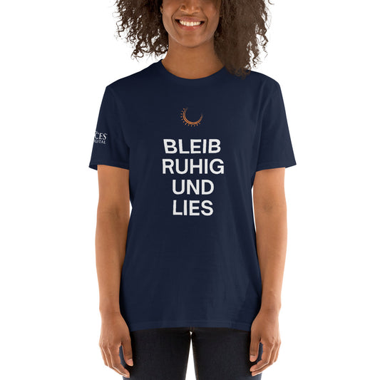 German "Keep Calm and Read" T-Shirt