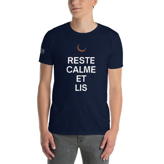 French "Keep Calm and Read" T-Shirt