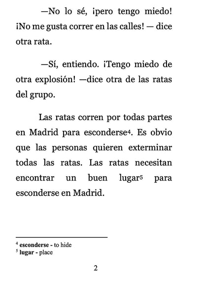 Rhumus se esconde en Madrid - Level 1 - Spanish
