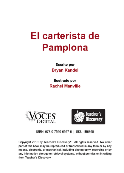 El carterista de Pamplona - Level 3/4 - Spanish