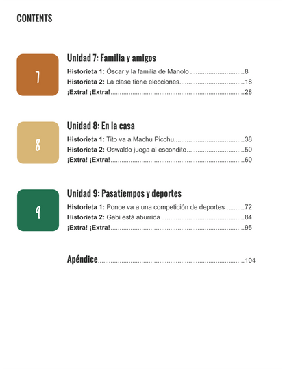 Nuestra historia: Primaria 1 (Unidades 7-9) - Print Edition