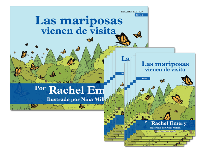 Las mariposas vienen de visita - Level 1&2 - Spanish